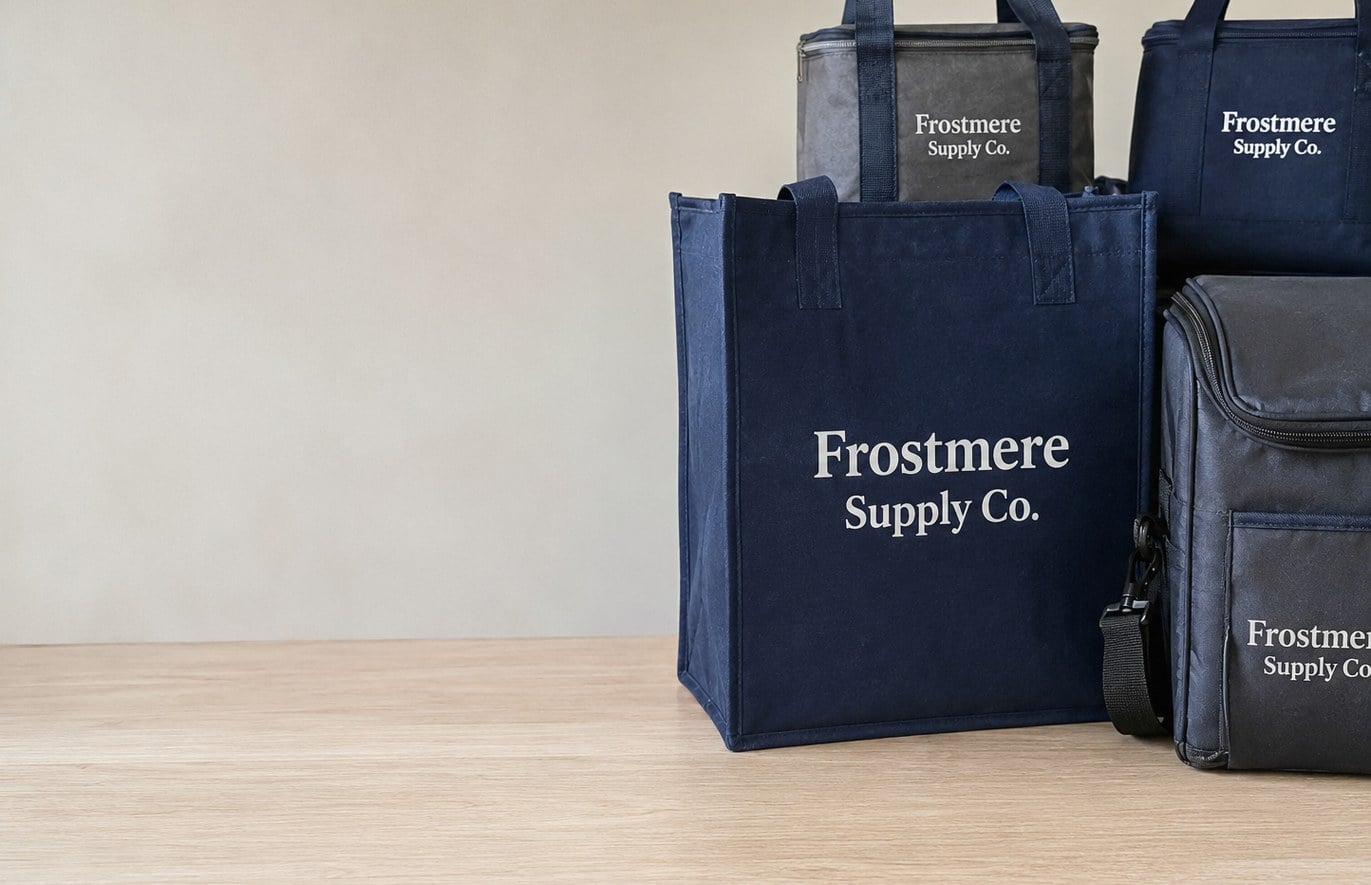 Custom printed insulated bags with logo