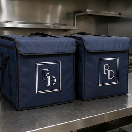 Customized insulated bags for restaurants, ghost kitchens and delivery