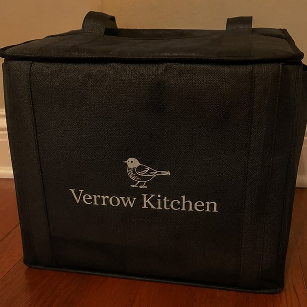 Insulated bags with logo — customer photo