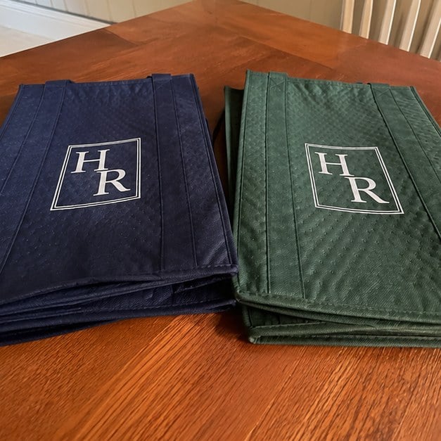 Personalized insulated bags — customer photo